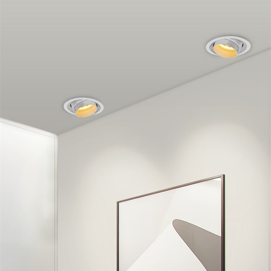 Adjustable Beam Indoor LED Ceiling Light - 5W & 10W Options