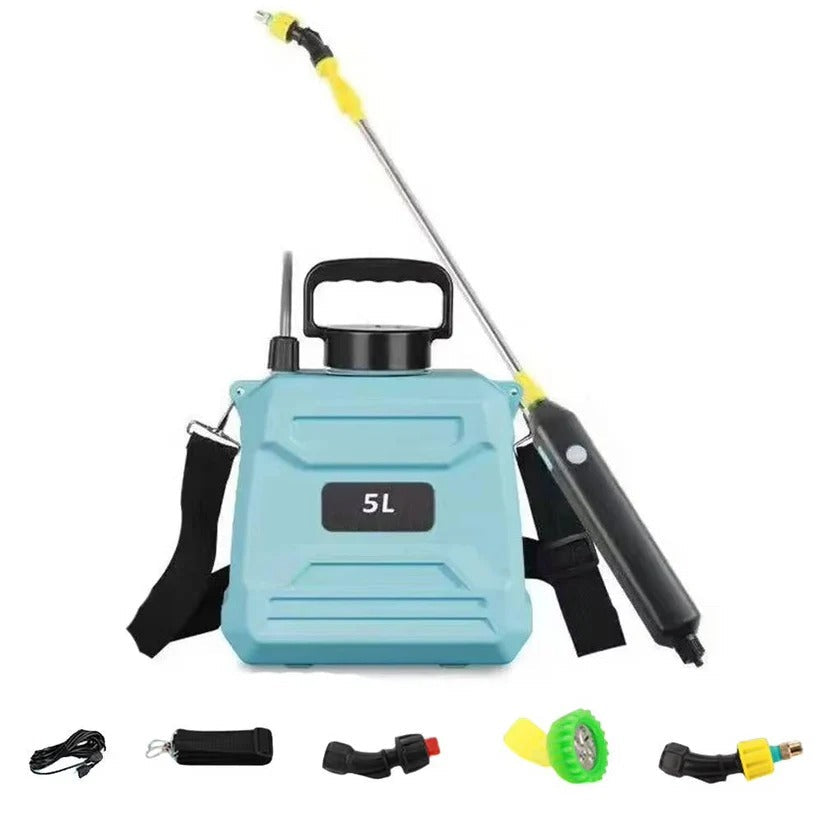 Cordless Garden Sprayer | 1.3 Gallon Capacity & Versatile Nozzles