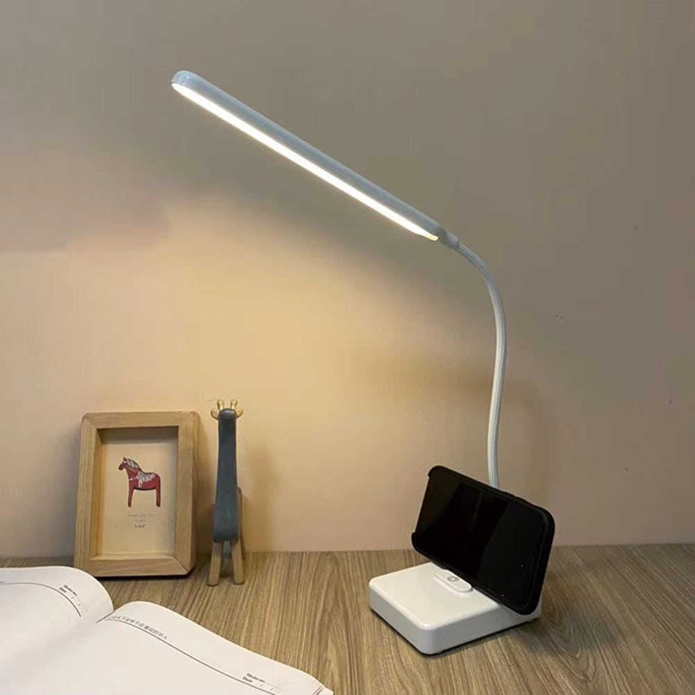 Versatile Rechargeable Desk Light with Adjustable Arm & Dimming