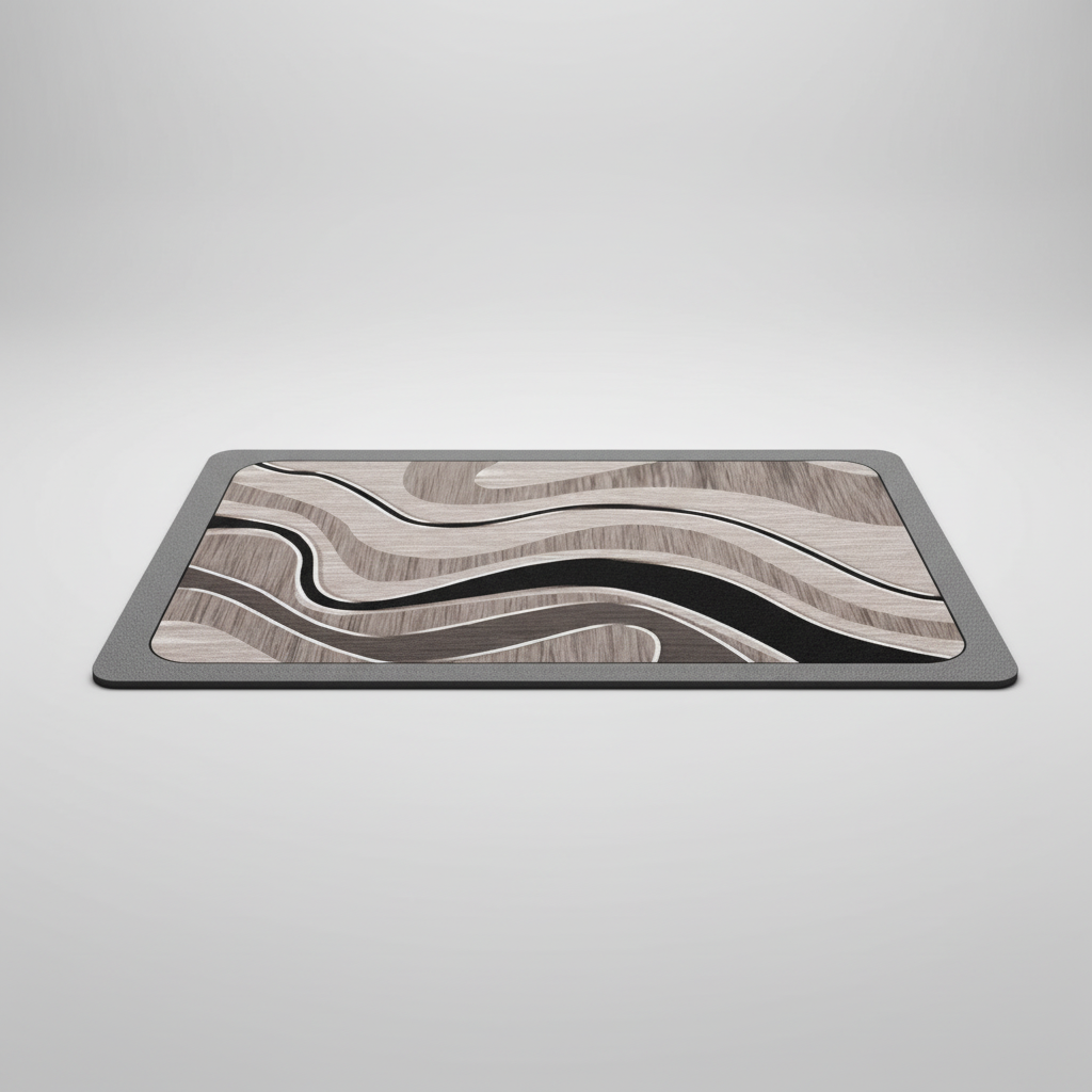 Quick-Drying Rectangular Bath Rug