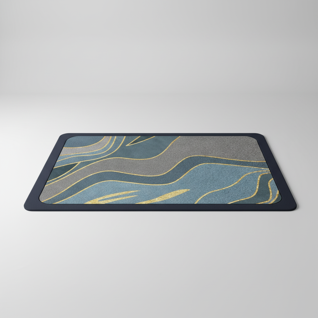 Quick-Drying Rectangular Bath Rug