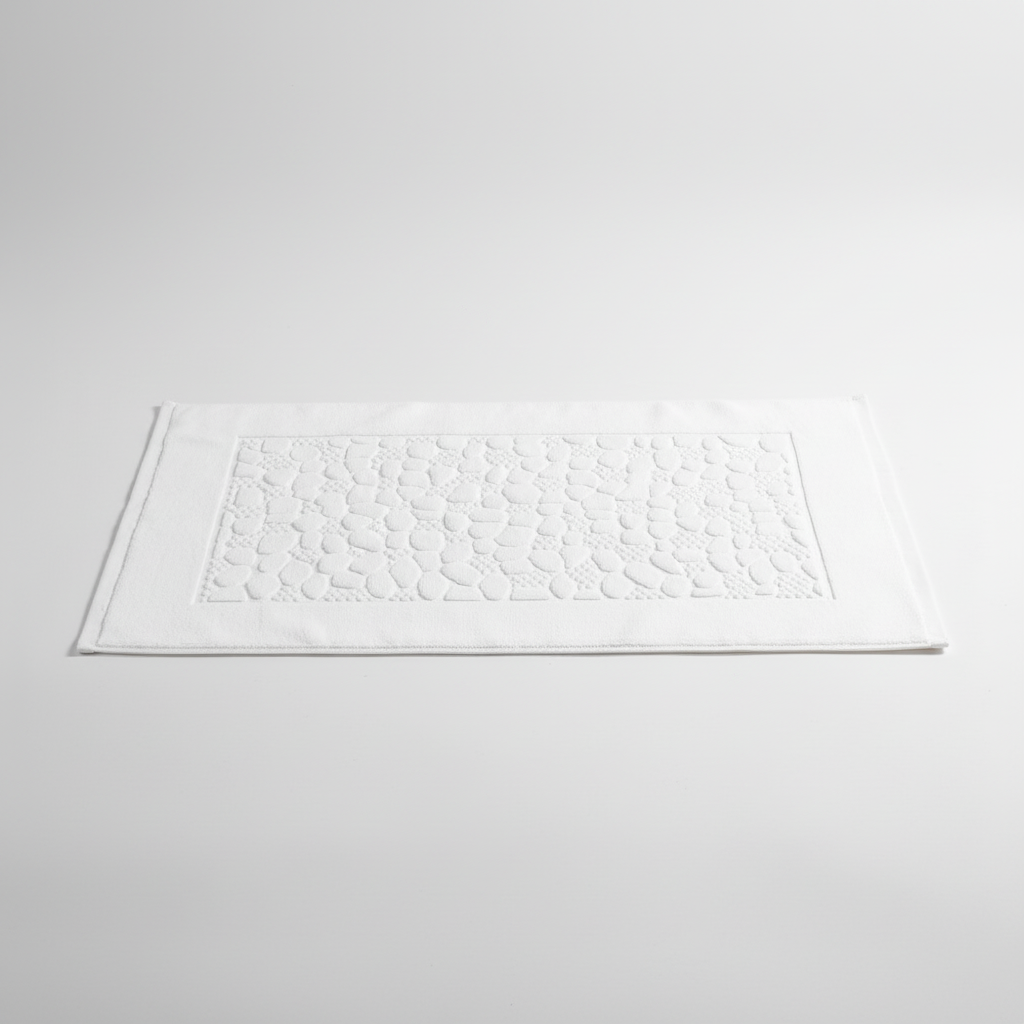 Cotton Bath Mat in Rectangular Shape