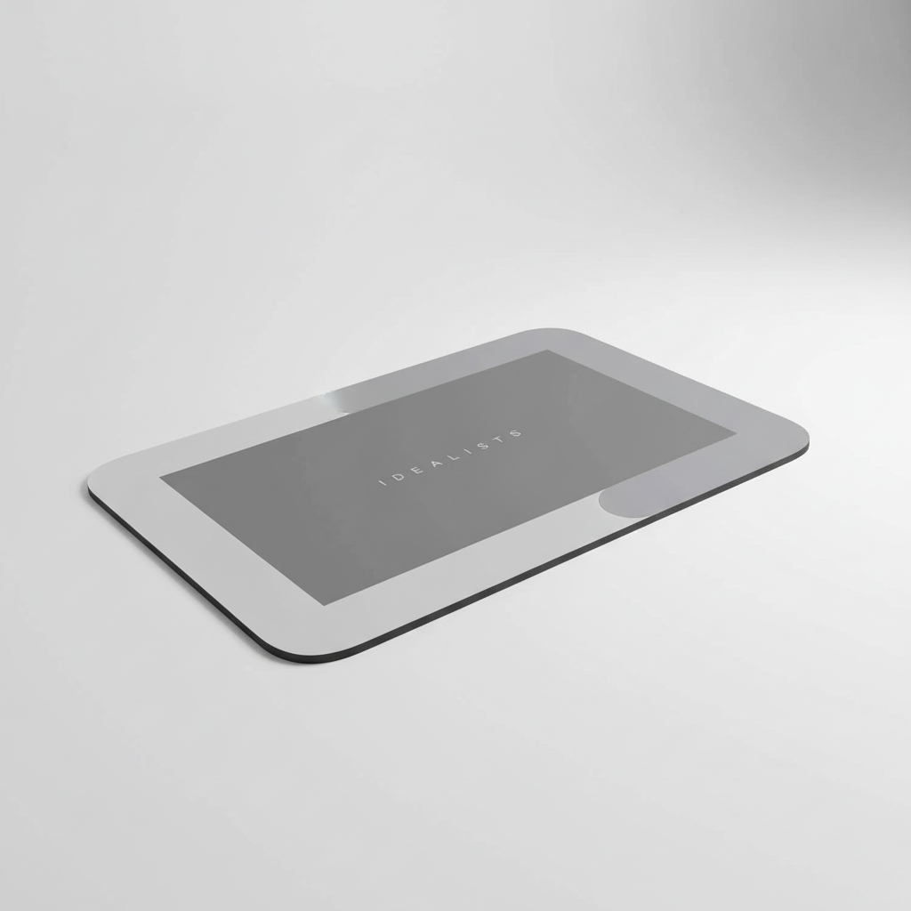 Non-Slip Rectangular Bath Mat for Safe Showering