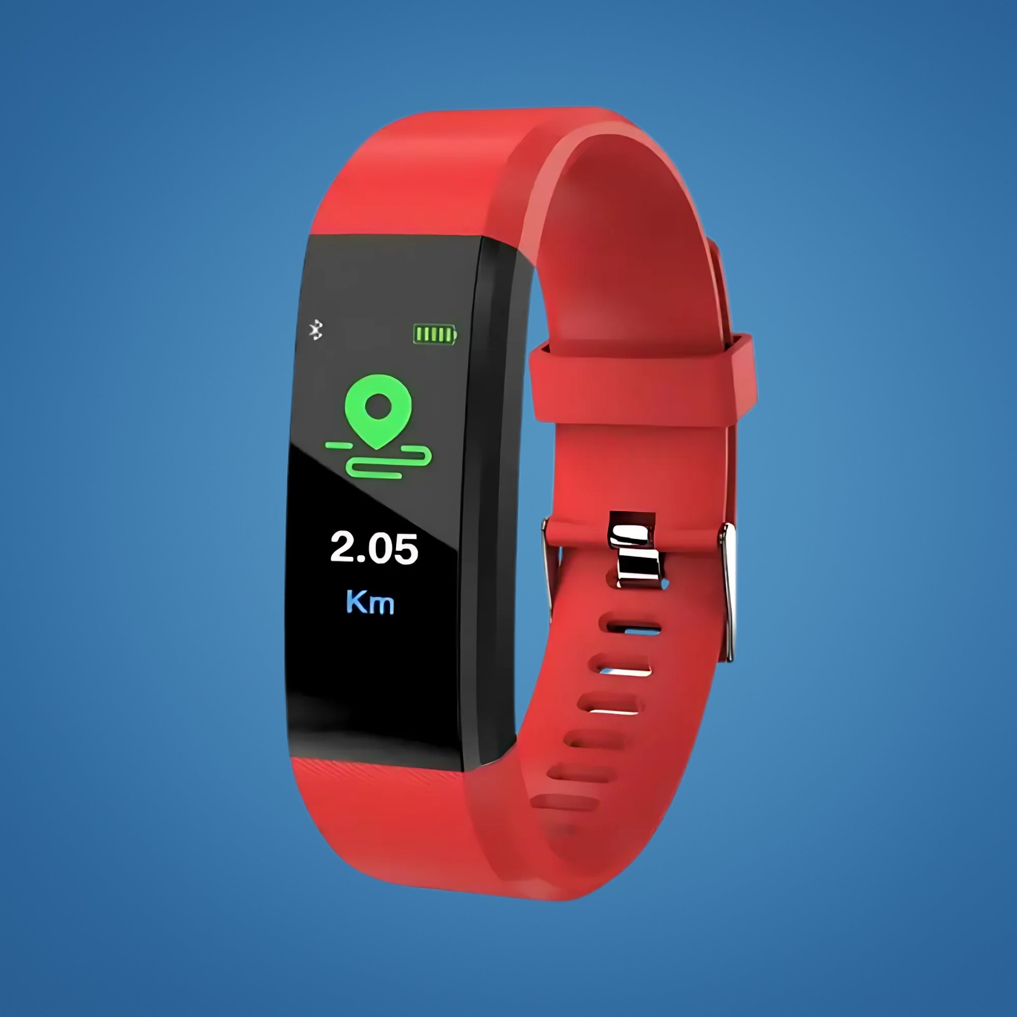 Elderly Guardian Smartwatch with GPS & Health Monitoring