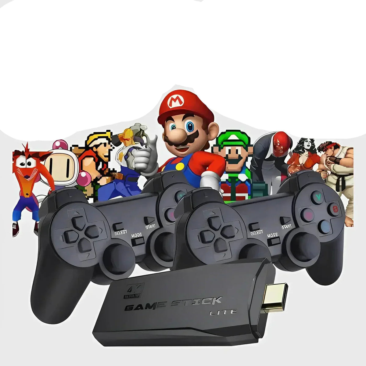 Classic Arcade Console | 64GB Storage & 20,000+ Games | Wireless Controllers
