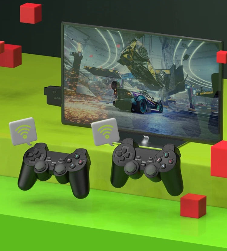 Classic Arcade Console | 64GB Storage & 20,000+ Games | Wireless Controllers