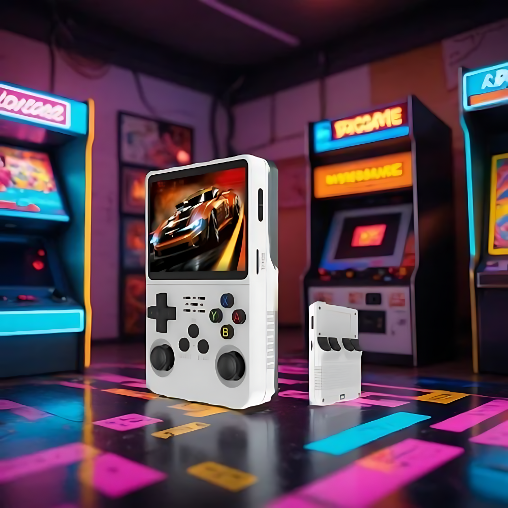 NostalgiaBox – Compact Handheld Gaming Device with 10,000 Classics