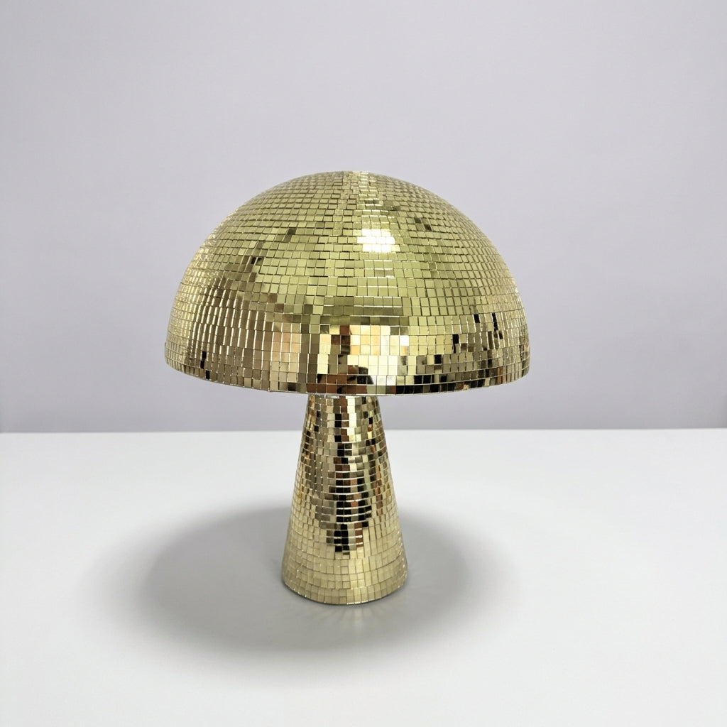 Mushroom-Shaped Vintage Table Lamp
