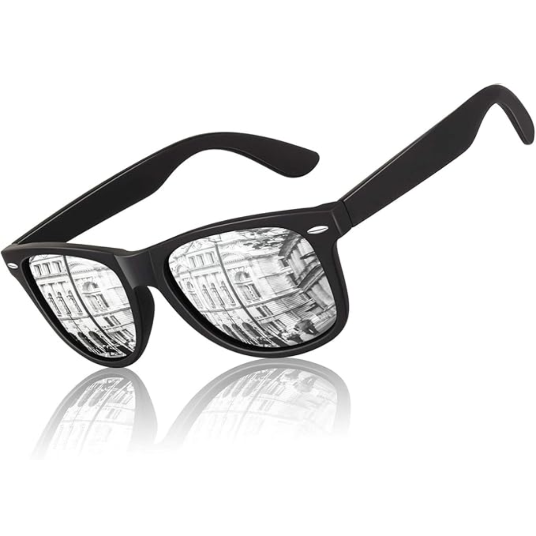 Vintage-Inspired Polarized Sunglasses with UV Protection