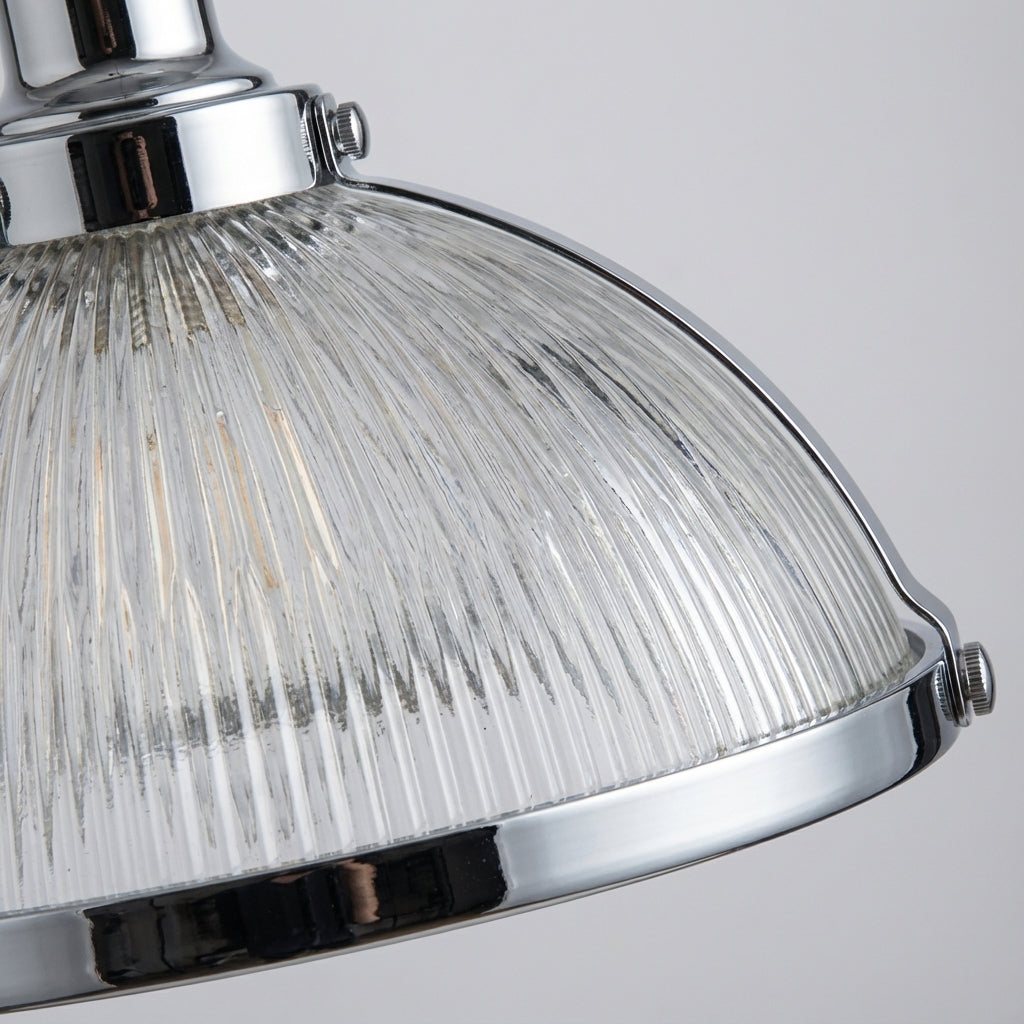 Hanging Light Fixture in Retro Design