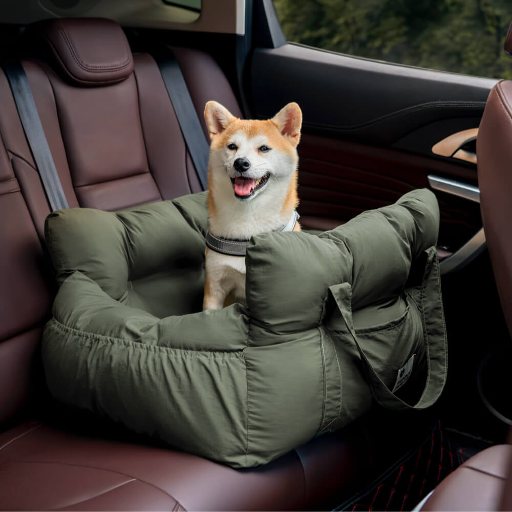 TravelBuddy Pet Booster | Comfortable Car Bed with Safety Features