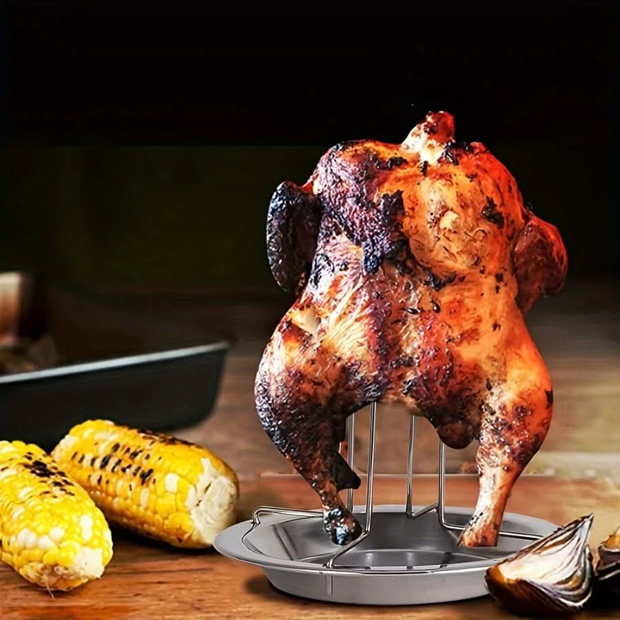 CrispMaster - Vertical Roasting Rack for Perfectly Juicy Chicken
