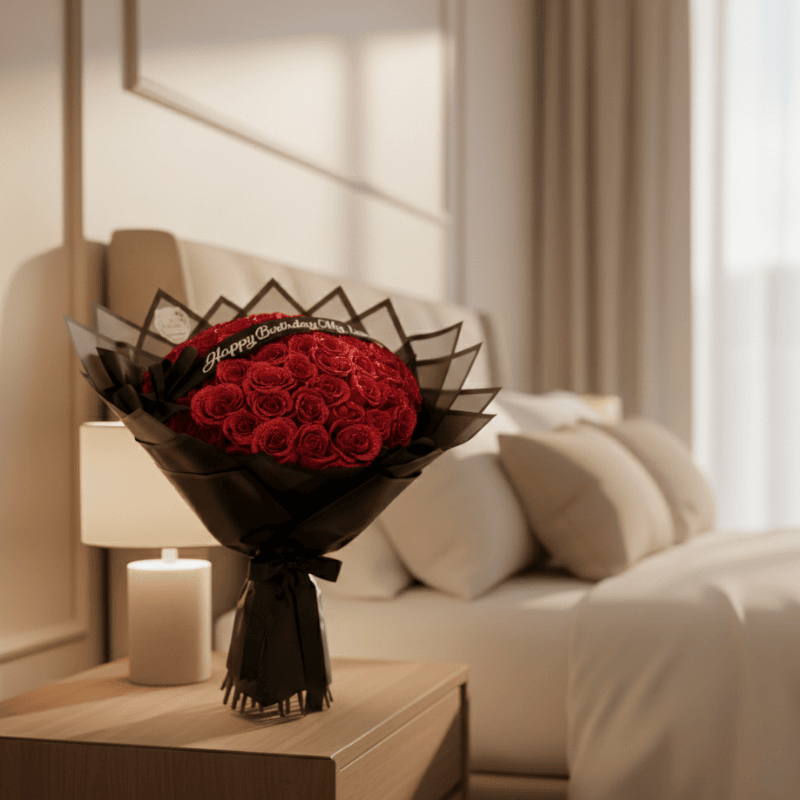 EverBloom Luxe Rose - Forever Flower for Stylish Home Accents