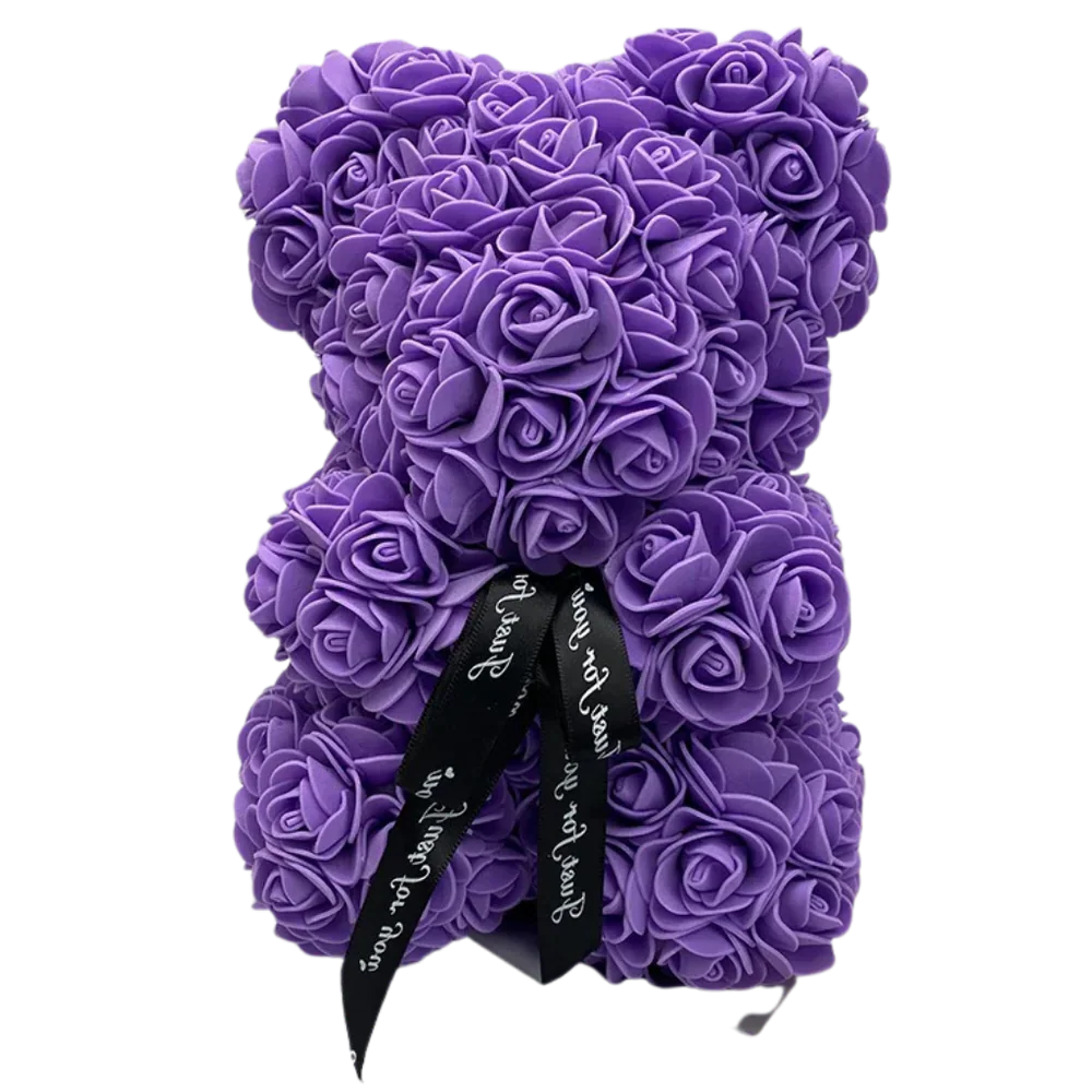Charming Rose Plush Bear for Every Occasion