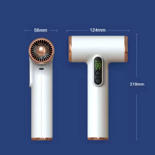 SwiftDry Portable Cordless Hair Dryer for Quick Styling