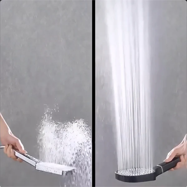 AquaBoost – High-Pressure Filtered Shower Head with Rainfall Spray