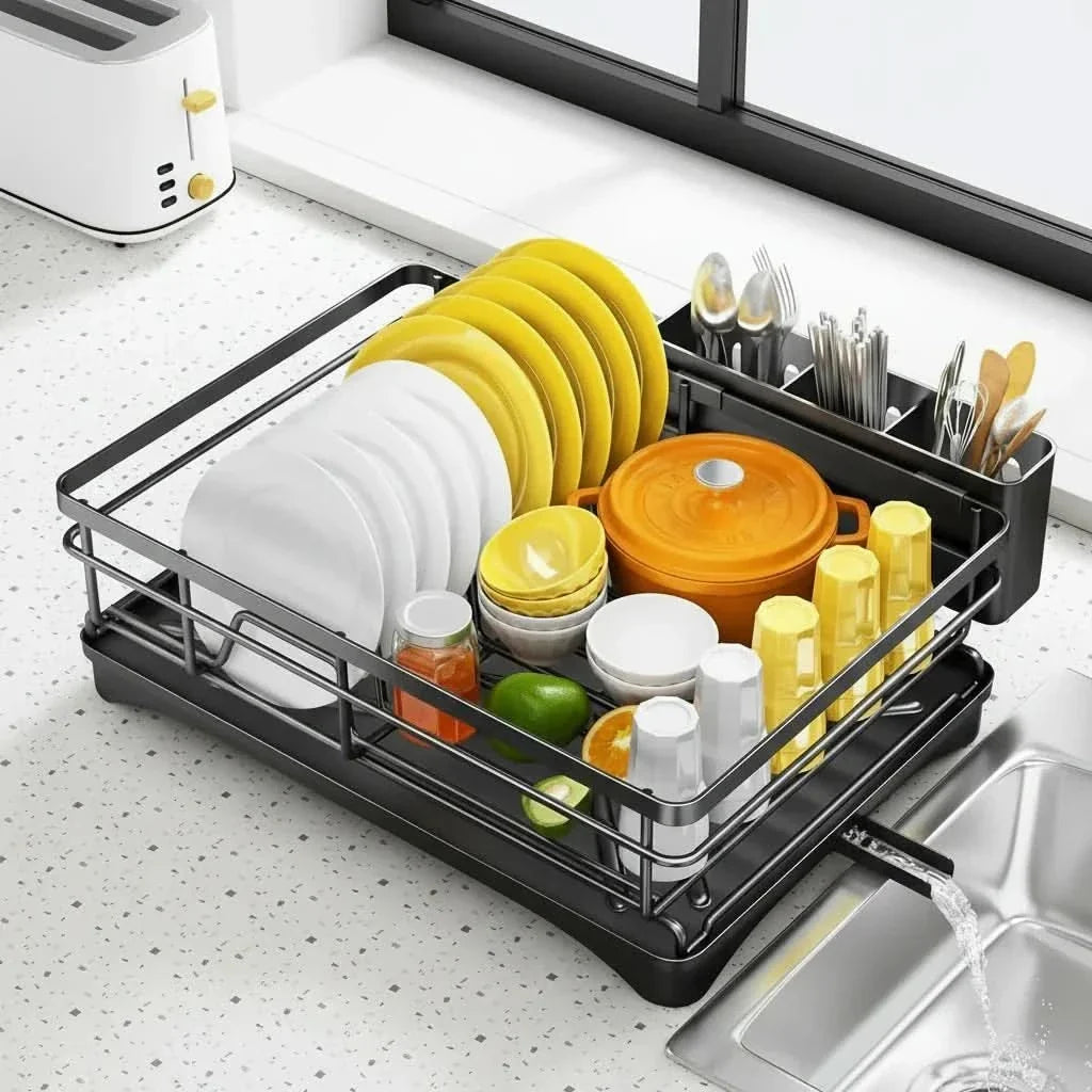 DryMate – Efficient Dish Drying Rack with Innovative Drainage