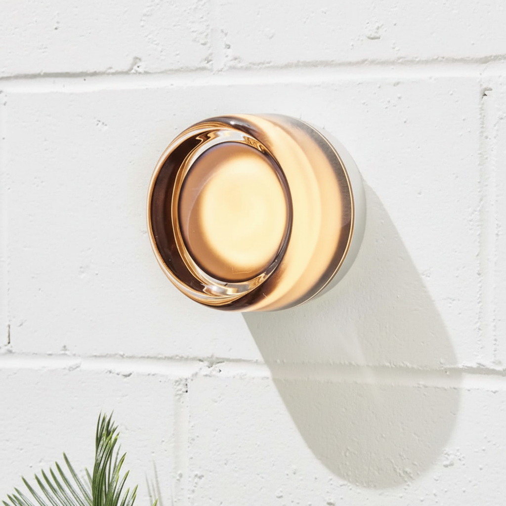 Compact Round Light Design - HaloSphere