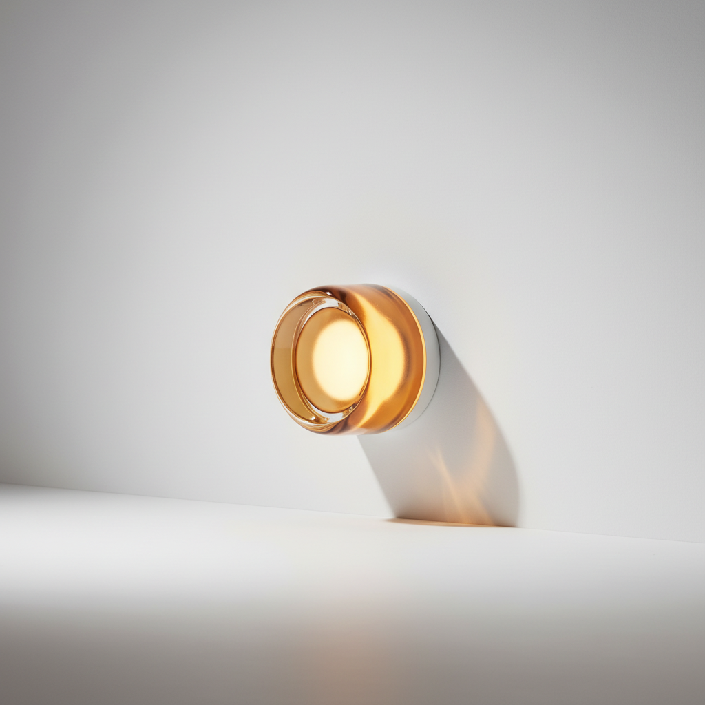 Compact Round Light Design - HaloSphere