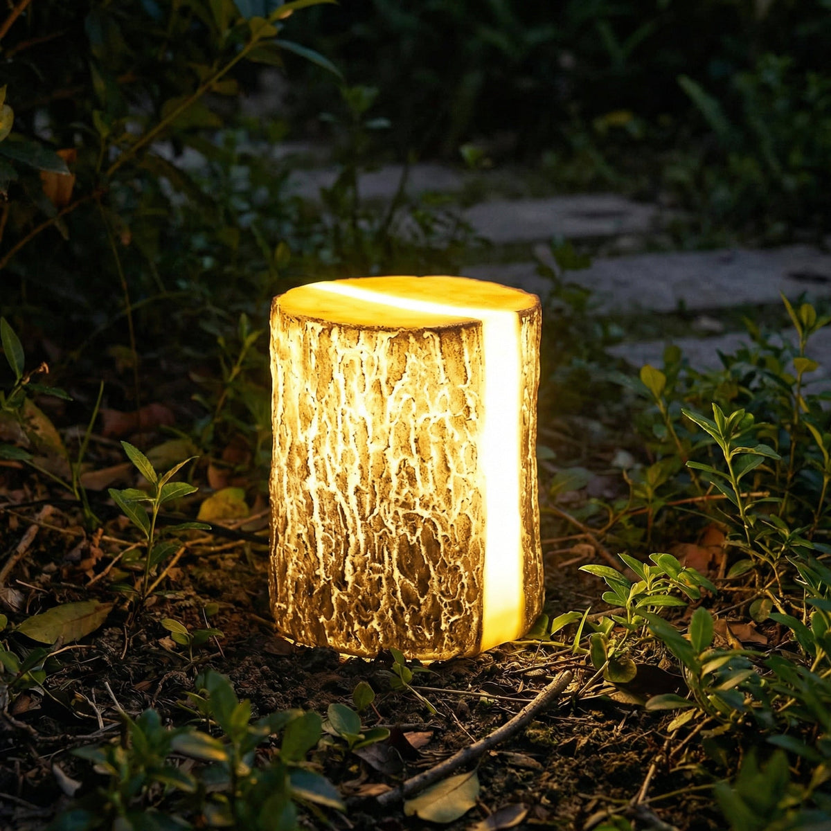 Garden Light with Rustic Design – Outdoor Illumination Fixture