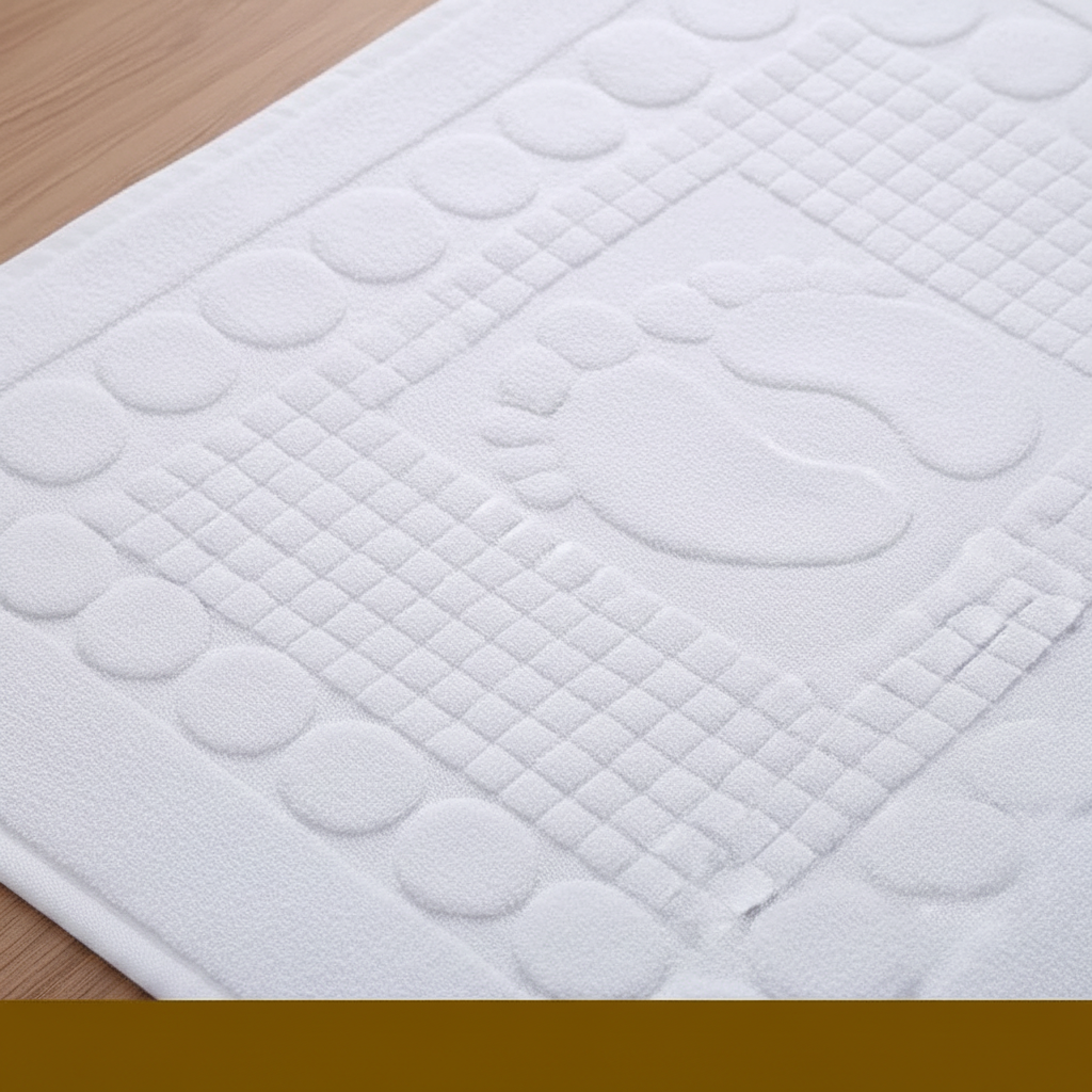 Soft Bath Mat with Non-Slip Backing