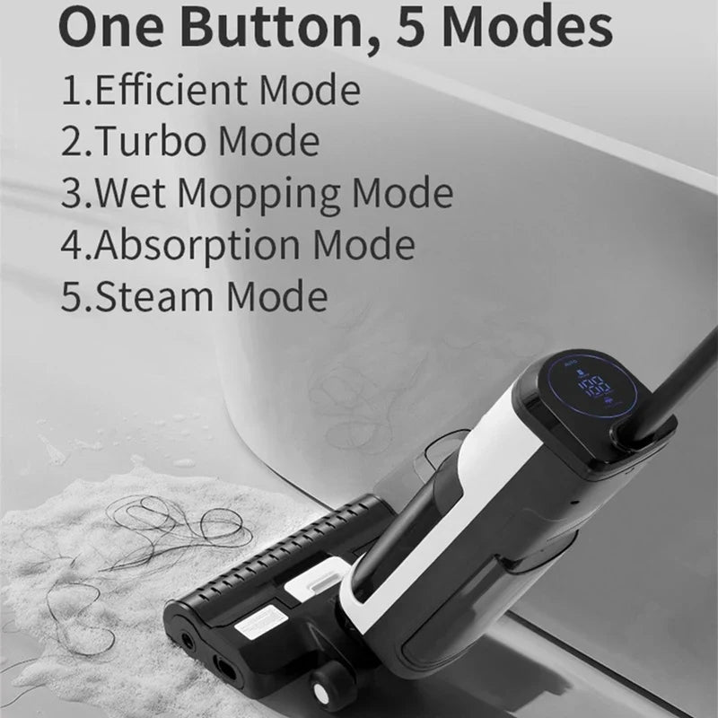 SwiftClean 150W Cordless Handheld Vacuum – Portable Wet & Dry Solution