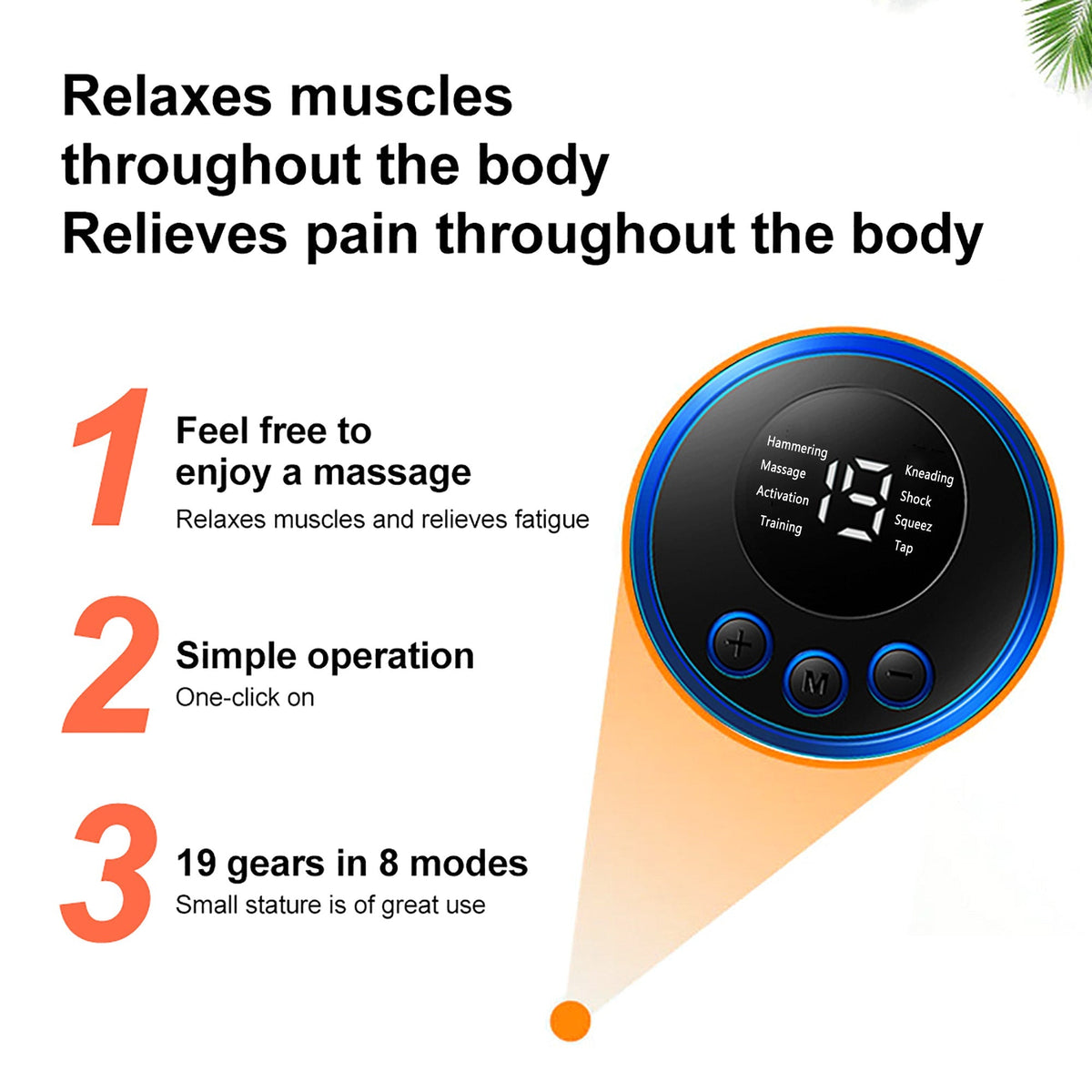 Smart EMS Neck Relaxer with Customizable Settings