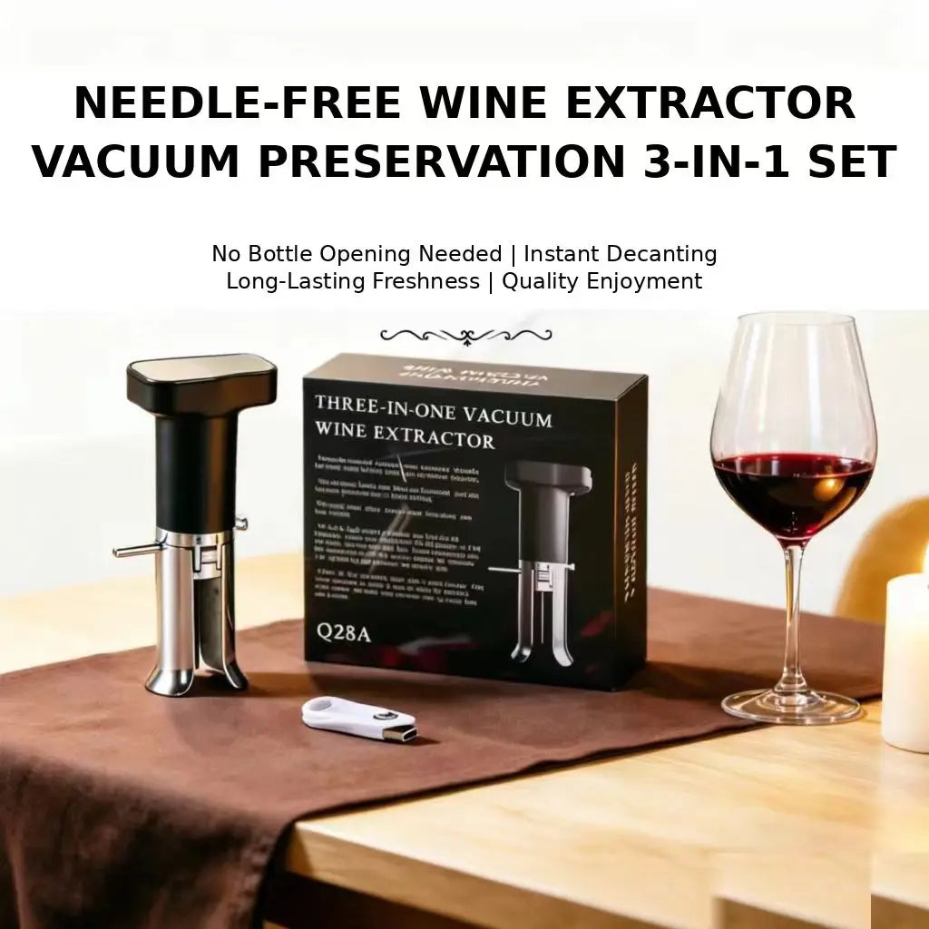 SmartWine Pro Electric Corkscrew & Preservation Set