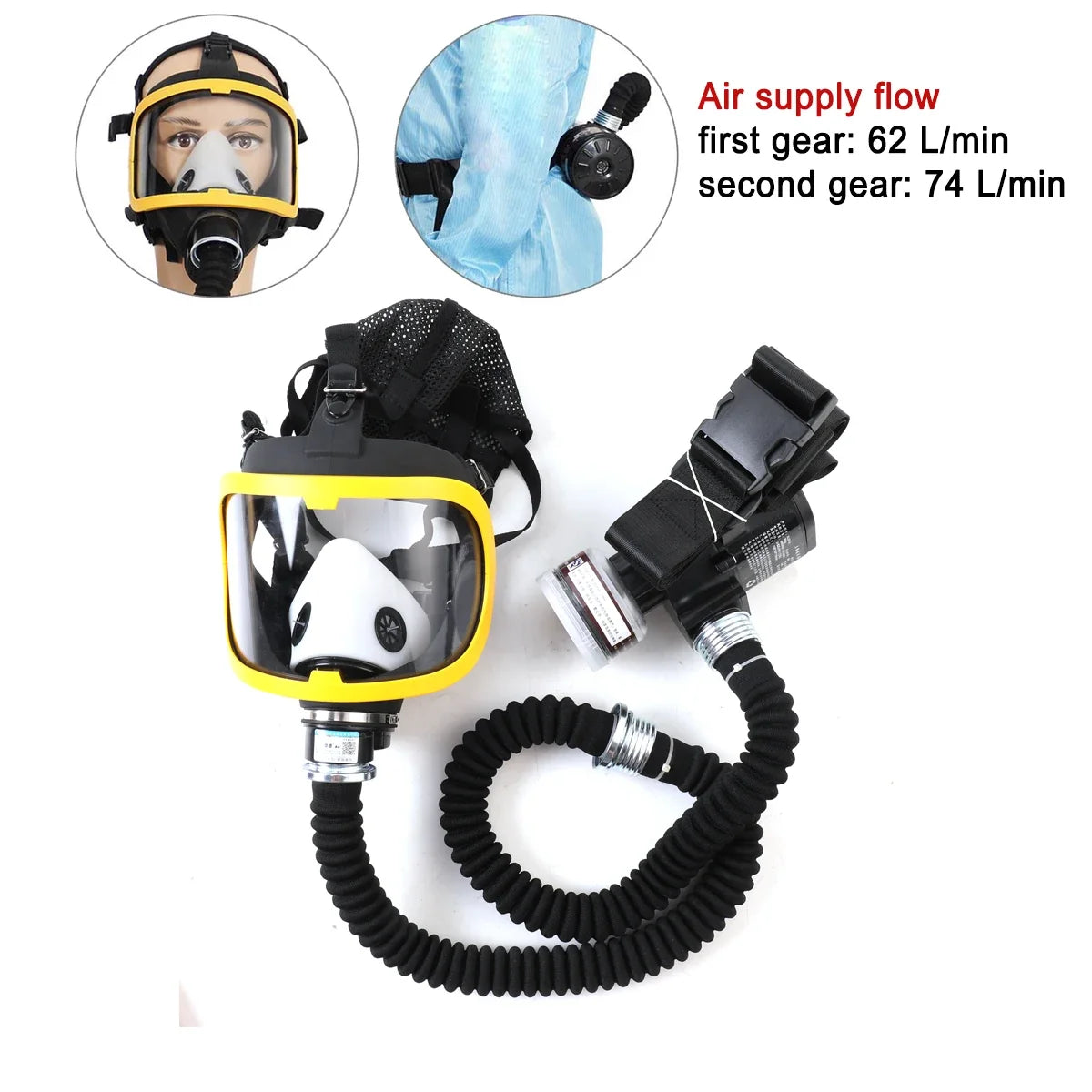 AeroGuard Continuous Airflow Full-Face Respirator System