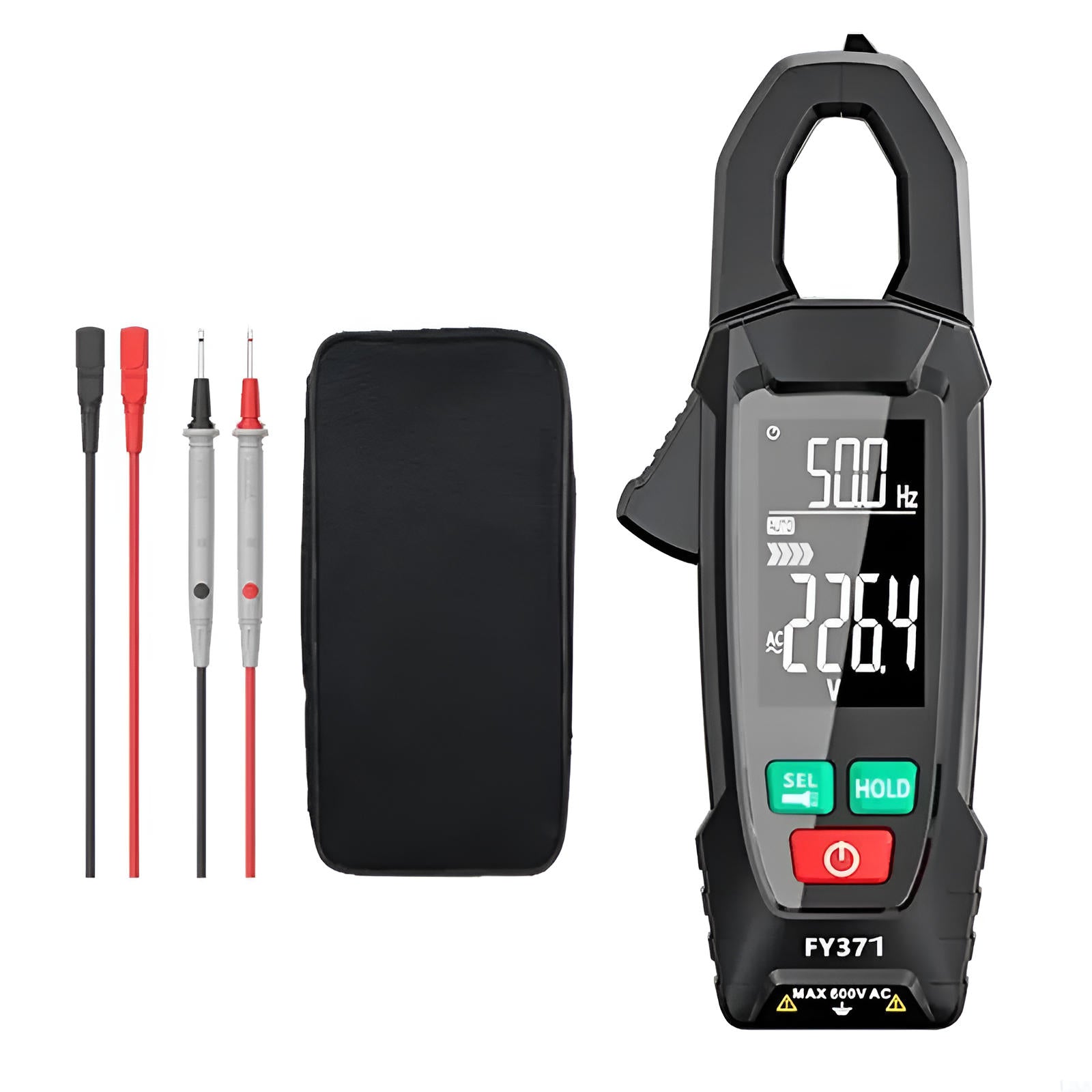 Smart Clamp Meter for AC and DC Voltage Measurement