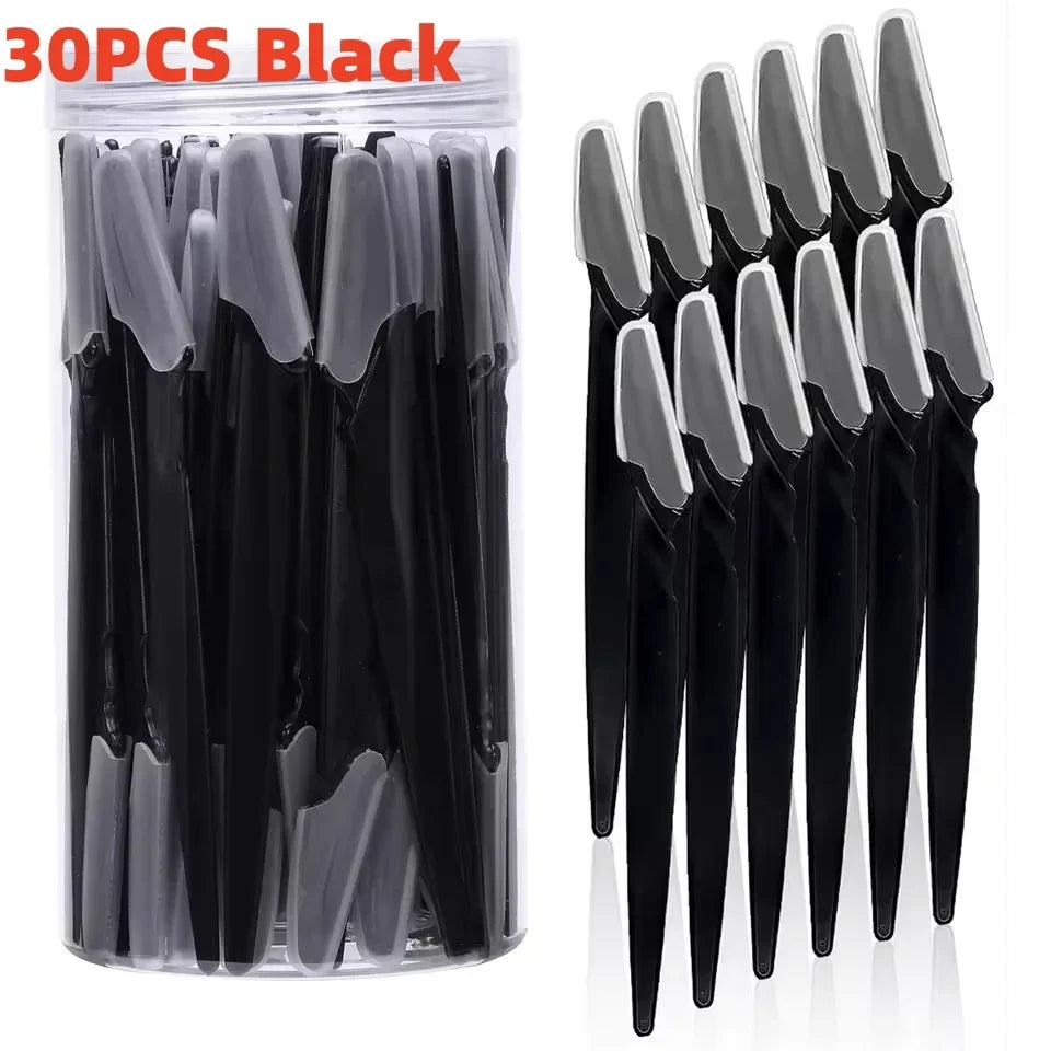GroomSmart 30-Piece Eyebrow Trimmer Kit – Precision Tools for Flawless Brows