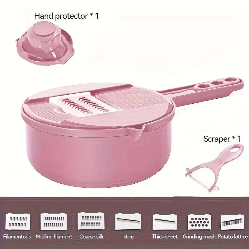 Versatile 9-in-1 Kitchen Food Processor for Effortless Prep