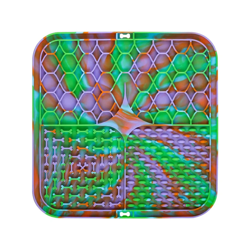 PawSavor Feeding Mat – Interactive Slow Feeder for Dogs