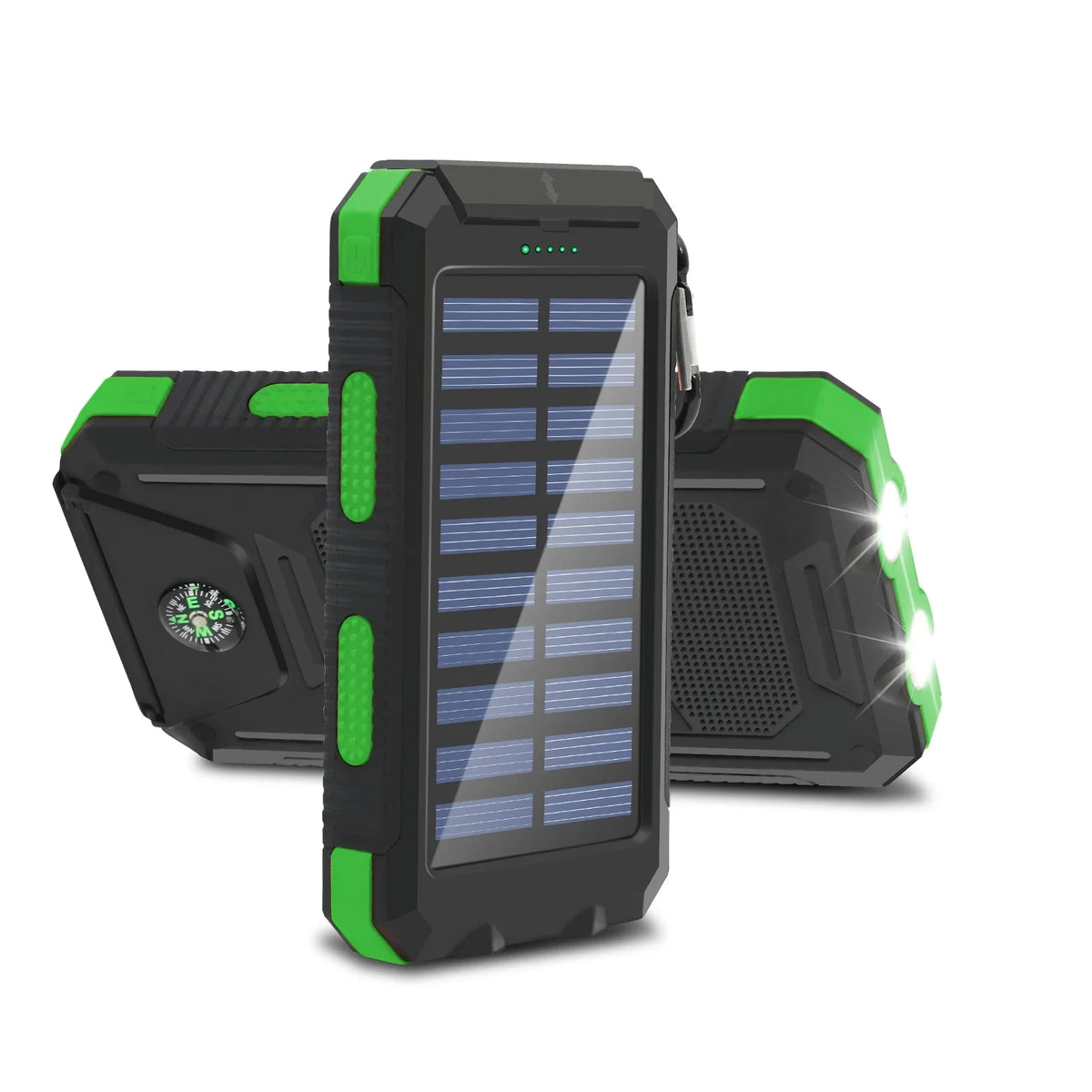 EcoCharge 20000mAh Solar Portable Power Bank with Fast Charge