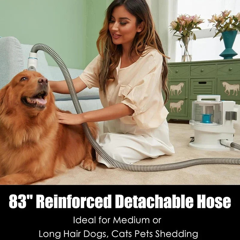 PawPerfect Grooming Station with Quiet Hair Dryer & Vacuum