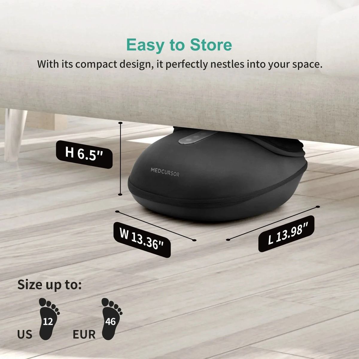 SoothingHeat – Electric Shiatsu Foot Massager for Ultimate Relief