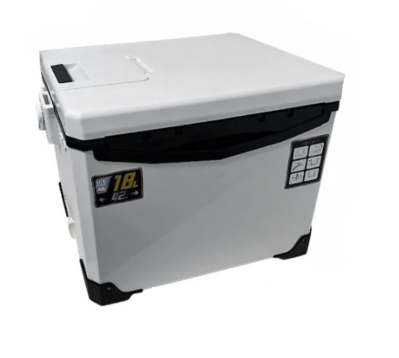 Cooler Box for Fishing with Air Vents and Extended Cold Retention