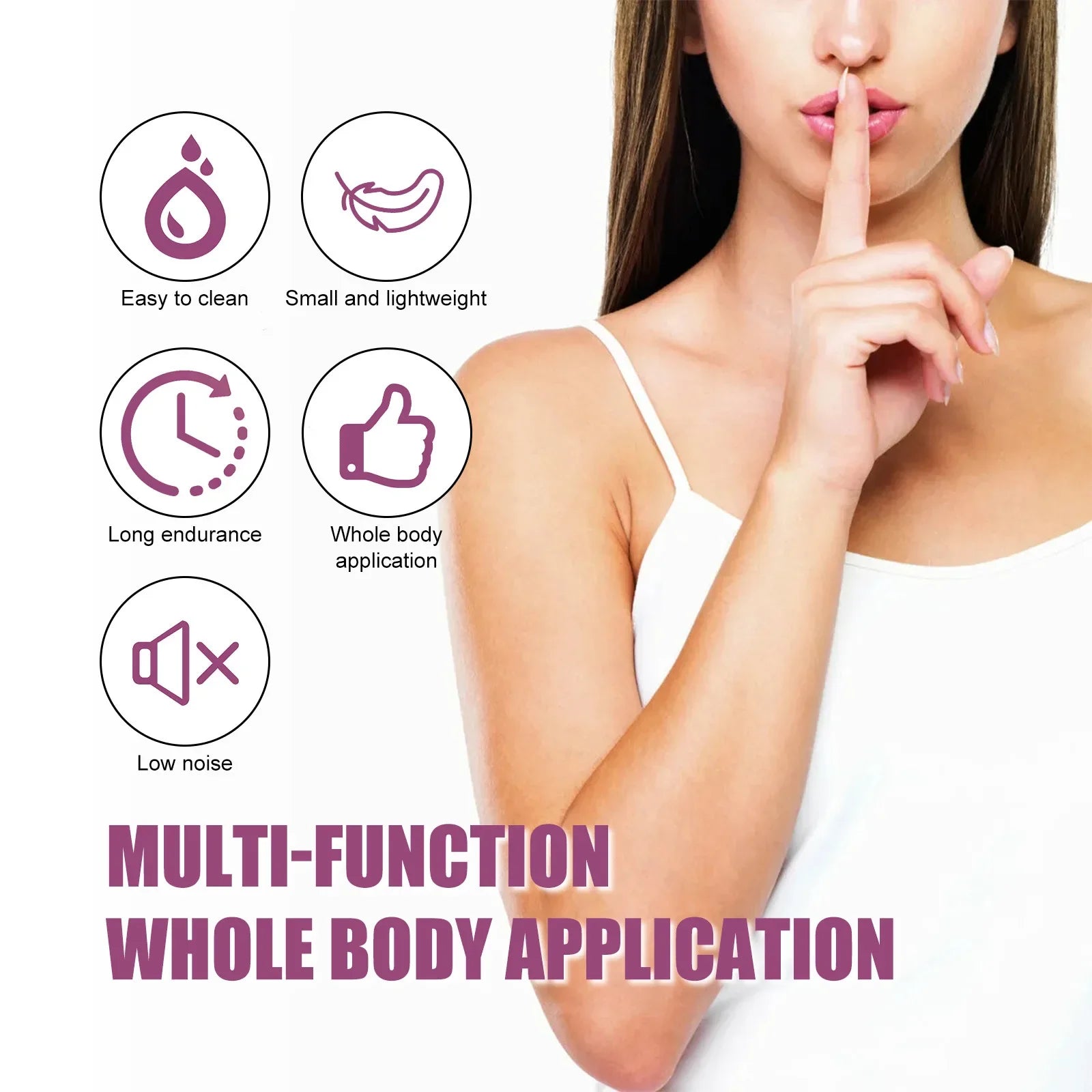 Effortless Elegance: Portable Electric Facial Hair Remover for Women