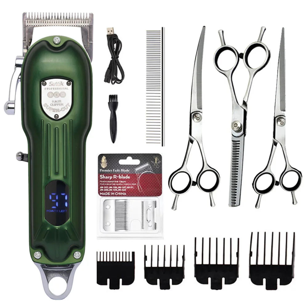 PawEase Rechargeable Dog Grooming Clippers – Quiet, Cordless Trimmer