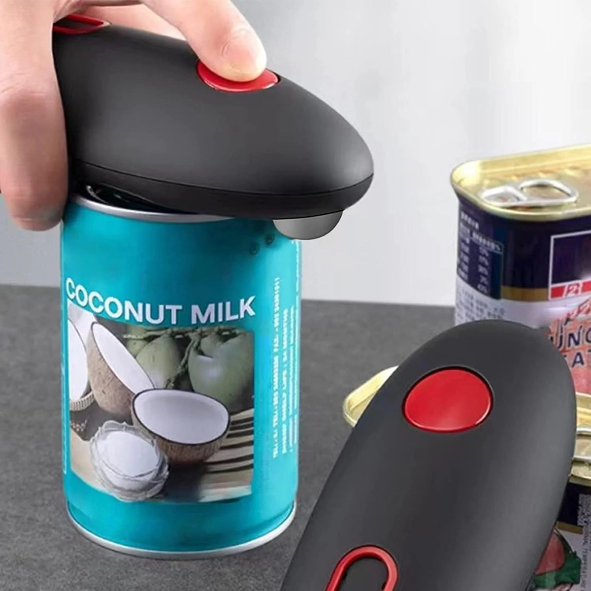 Effortless Electric Can Opener for Easy Kitchen Prep