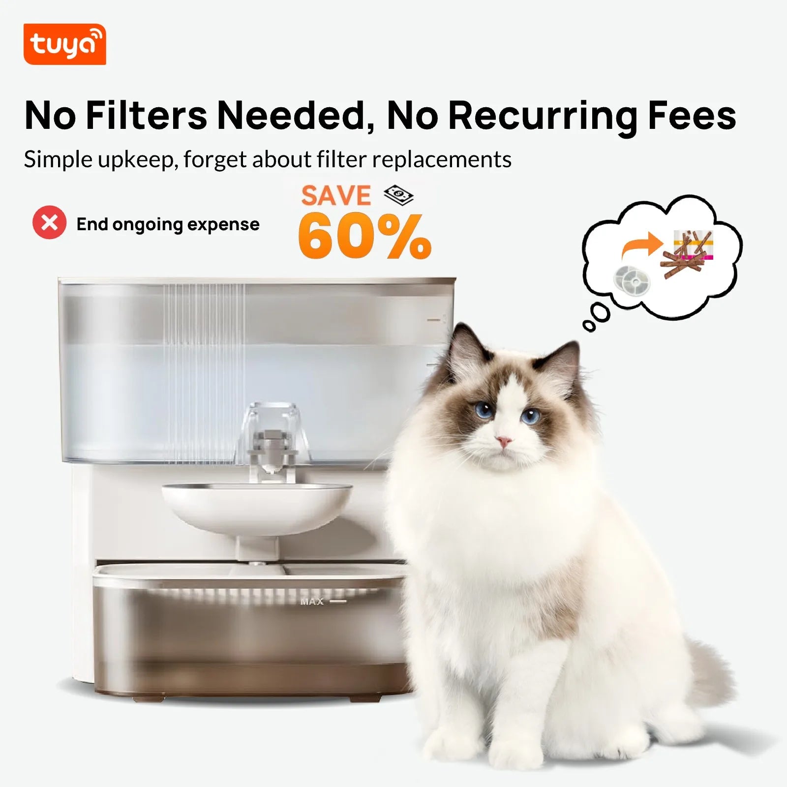 HydraFlow Smart Pet Water Dispenser – Timed Hydration Solution for Cats & Small Dogs