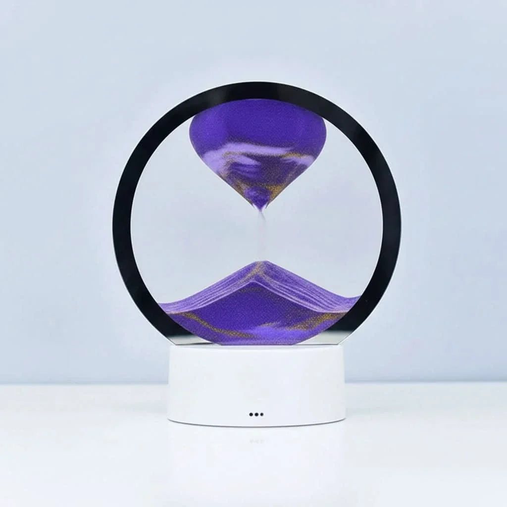 Sandsation – 3D Hourglass Light with Fluid Sand Movement