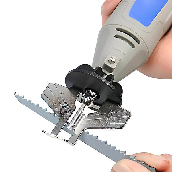 Precision Chainsaw Sharpener with Built-In Guide
