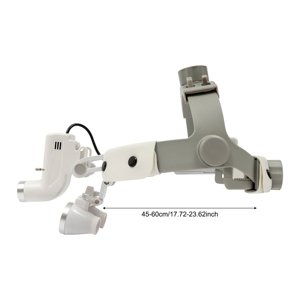 VisionPro 3.5X Head-Mounted Magnifier with LED Light for Detail Work