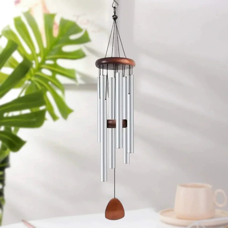 Serenity Sound Aluminum Wind Chime – Elegant Outdoor Decor for Your Space