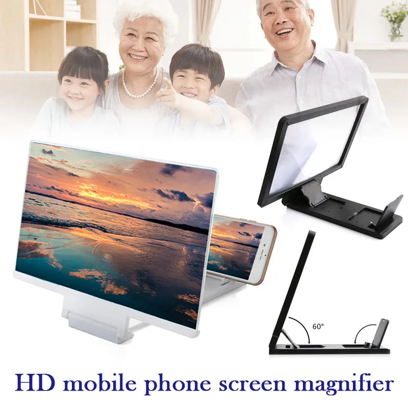 ViewMax 14-Inch Mobile Screen Enhancer – Adjustable Stand for Movies & Gaming