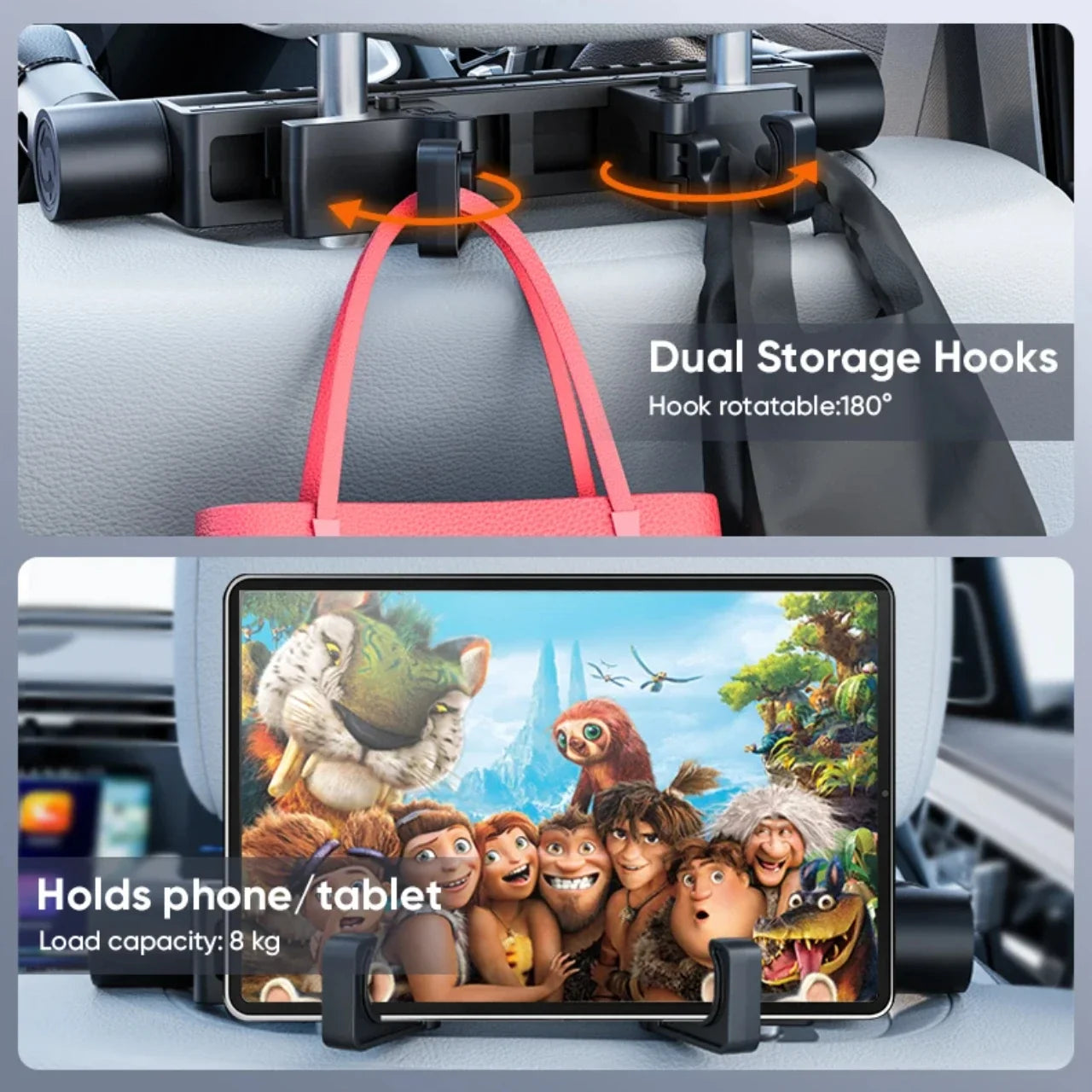 ErgoComfort Adjustable Car Neck Cushion – Travel-Friendly Support