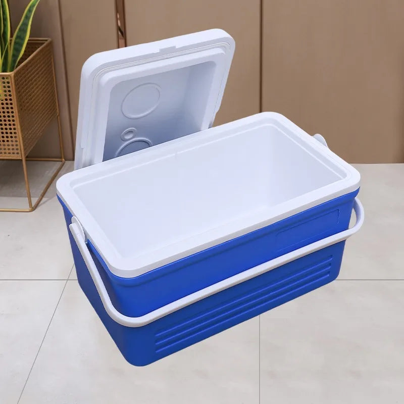 30L Insulated Camping Cooler Box with Handle – Portable Design