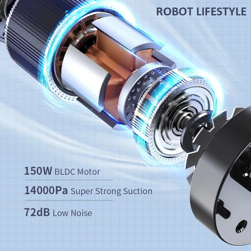 SwiftClean 150W Cordless Handheld Vacuum – Portable Wet & Dry Solution