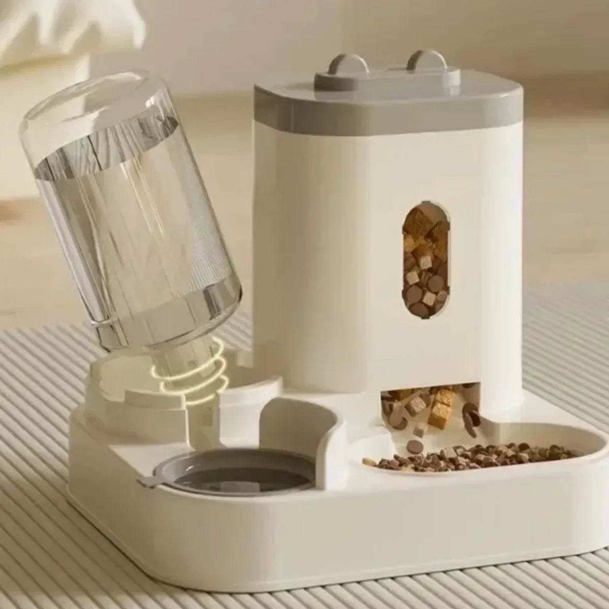 SmartFeeder Plus: Automatic Pet Food & Water Station for Cats & Dogs